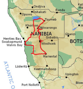Map-14-Days-Namibia-Highlights