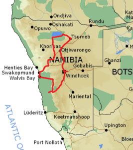 13 Days Family Tour Map